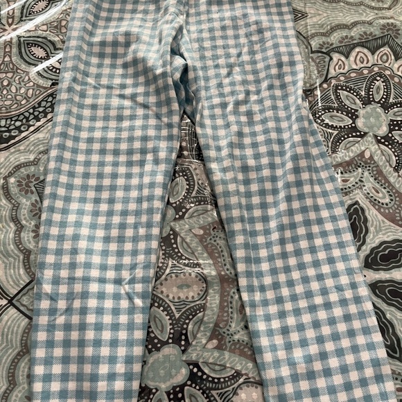 Old Navy Blue and White Chino Pants - Picture 3 of 3